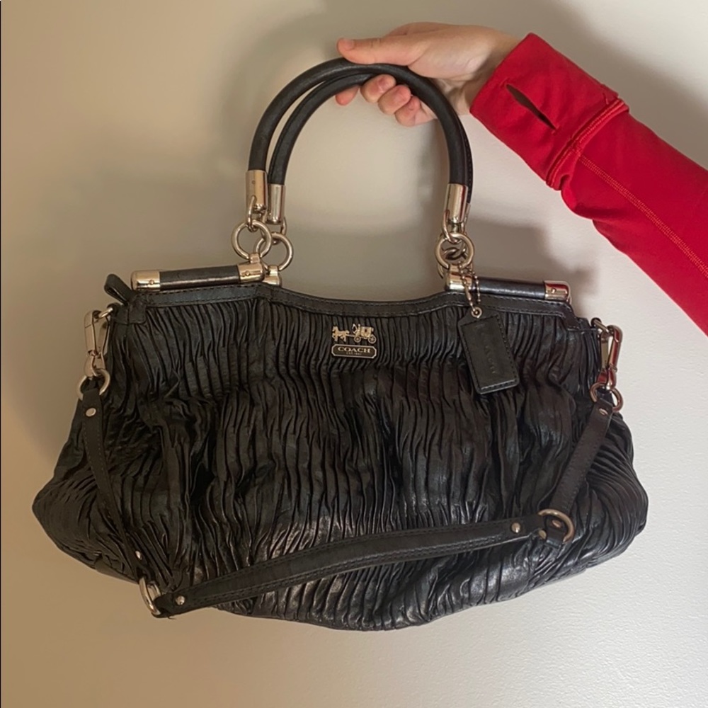 Real Leather Coach Purse